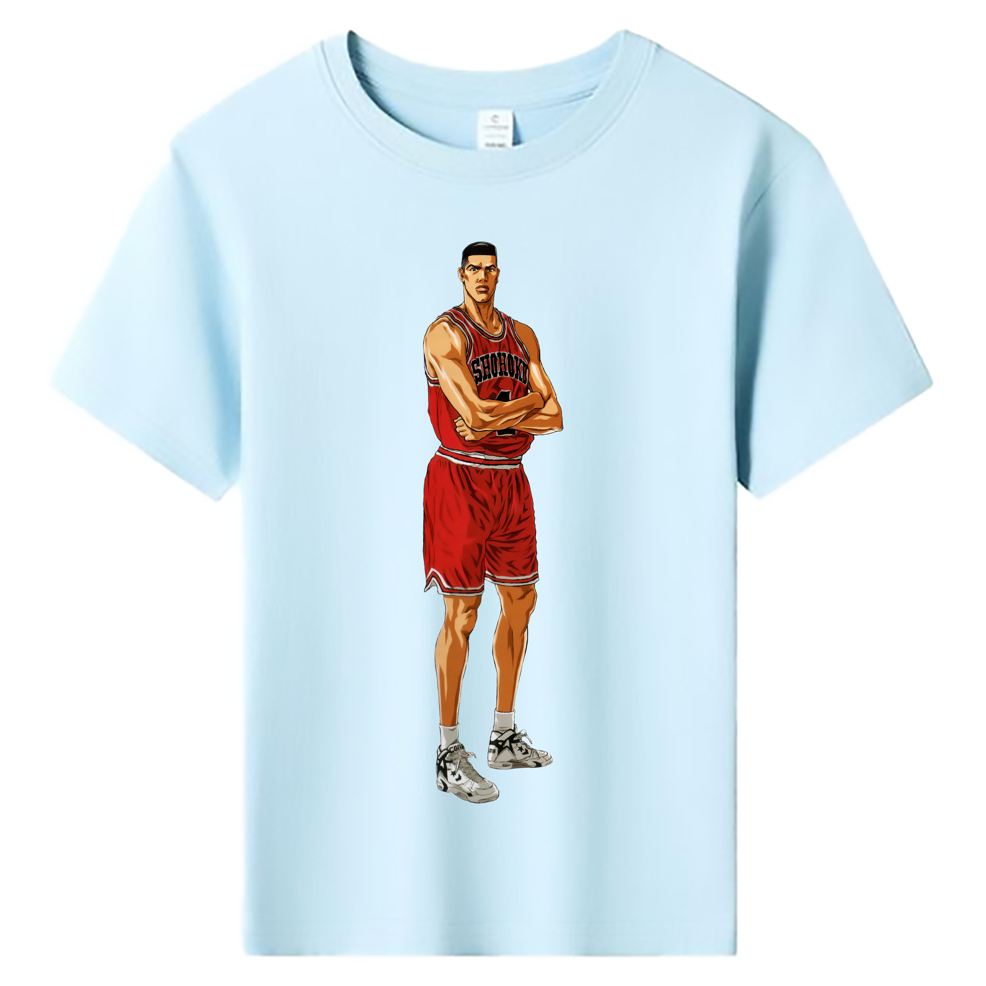 （画像用） SLAM DUNK／スラムダンク 綿100％キッズTシャツ（フロントプリント）